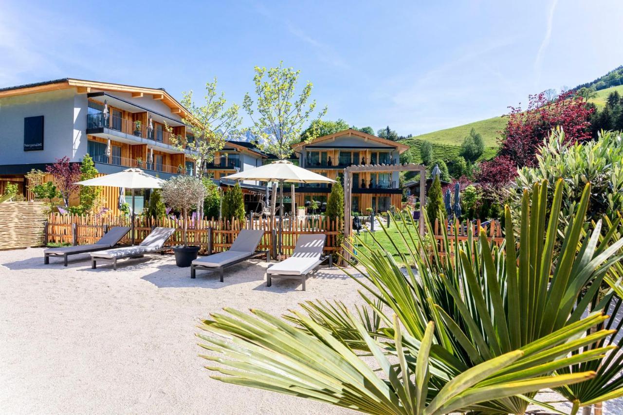 Hotel Morgenzeit -Natuerlich.Bed&Brunch Maria Alm am Steinernen Meer Buitenkant foto