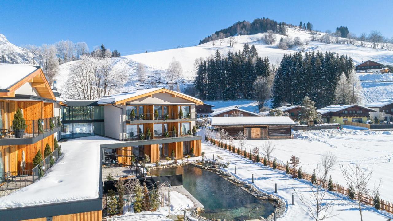 Hotel Morgenzeit -Natuerlich.Bed&Brunch Maria Alm am Steinernen Meer Buitenkant foto
