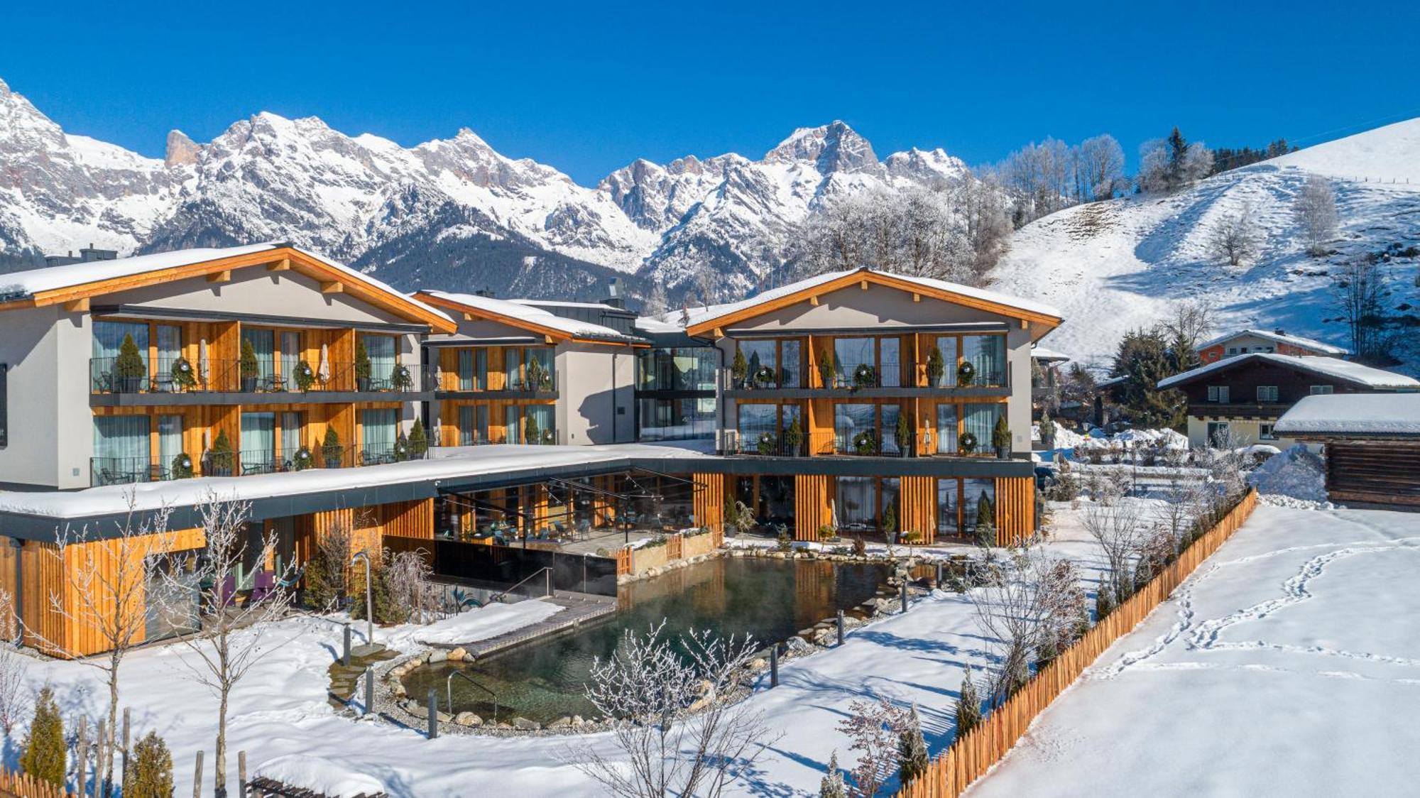 Hotel Morgenzeit -Natuerlich.Bed&Brunch Maria Alm am Steinernen Meer Buitenkant foto