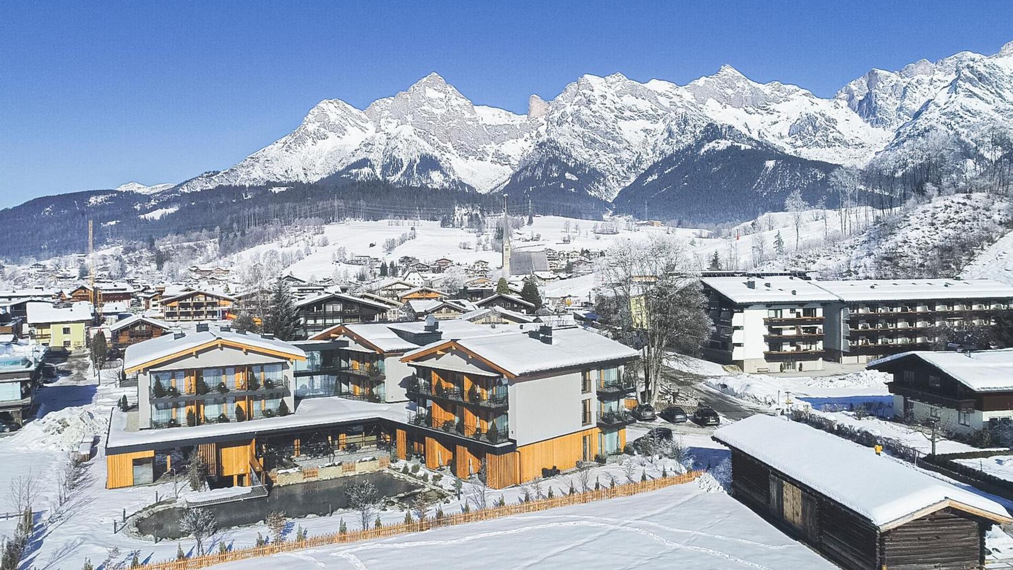 Hotel Morgenzeit -Natuerlich.Bed&Brunch Maria Alm am Steinernen Meer Buitenkant foto