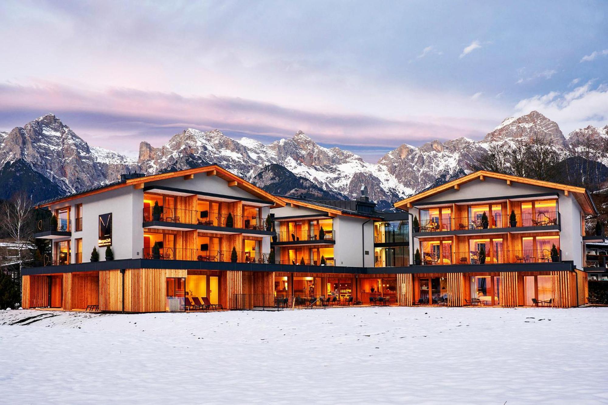 Hotel Morgenzeit -Natuerlich.Bed&Brunch Maria Alm am Steinernen Meer Buitenkant foto